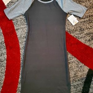 Lularoe Julia black and grey